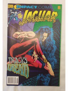 The Jaguar 11 Impact Comics 1992 DC Tracys Dream Comic Book
